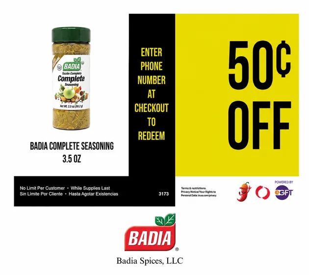 Badia Complete Seasoning coupon